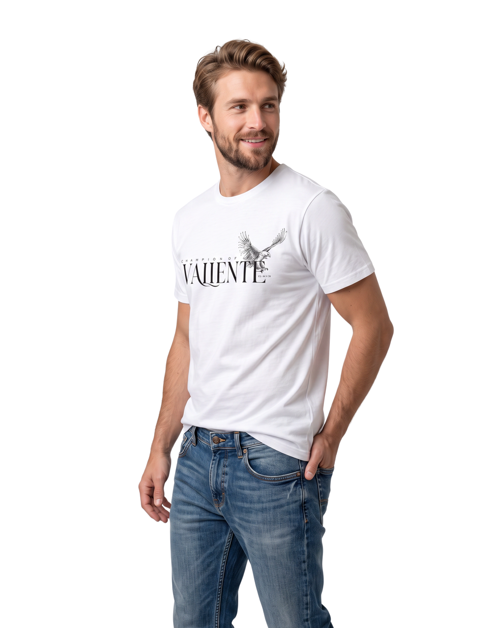 Camiseta Premium valiente para hombre