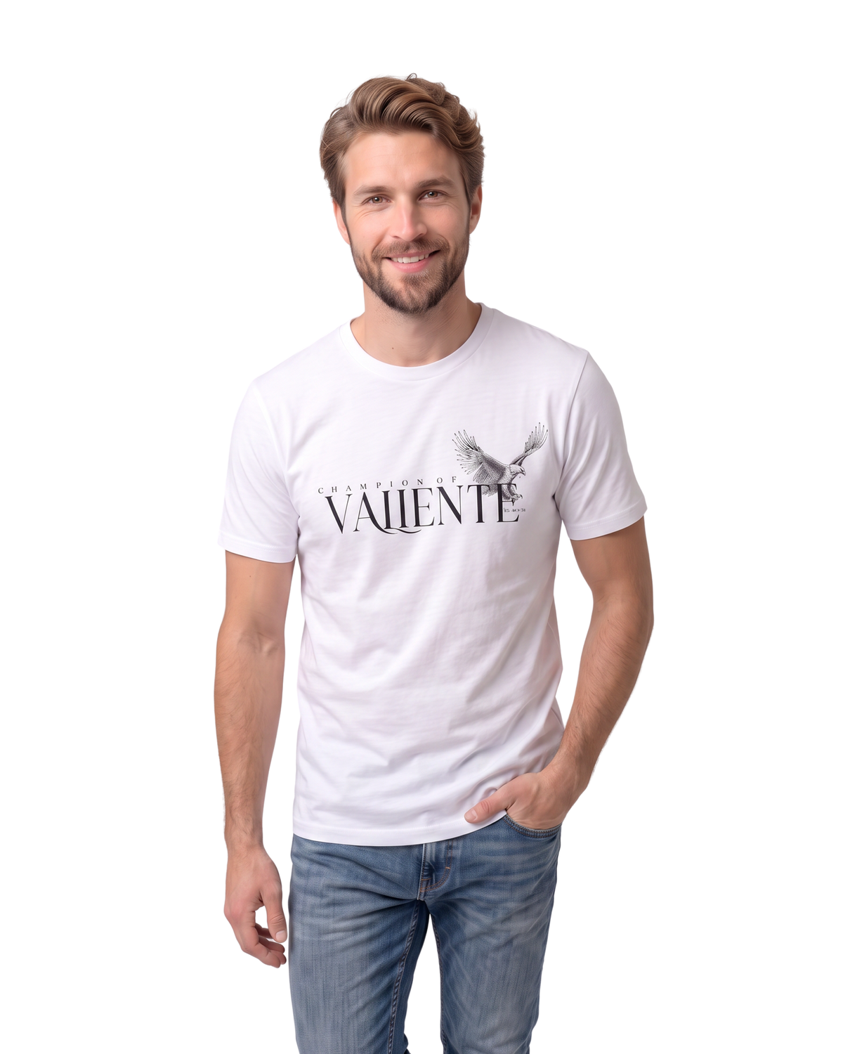 Camiseta Premium valiente para hombre