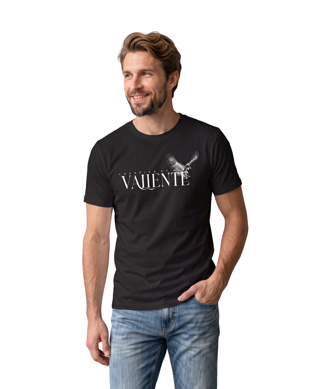 Camiseta Premium valiente para hombre